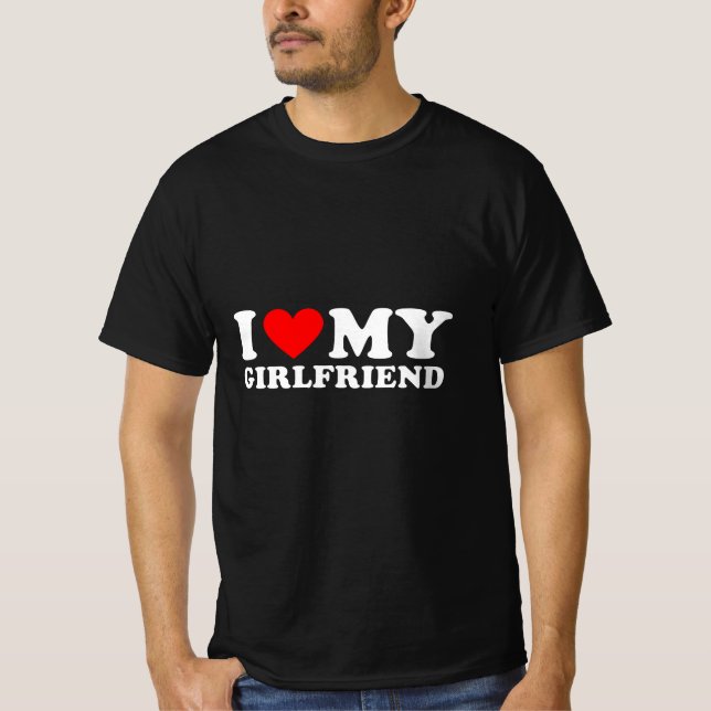 I Liebe meine Freundin T-Shirt (Vorderseite)