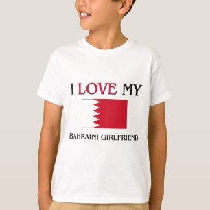 I Liebe meine Freundin von Bahrein T-Shirt