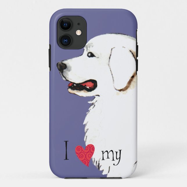 I Liebe meine großen Pyrenäen Case-Mate iPhone Hülle (Rückseite)