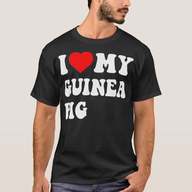 I Liebe Meine Guinea T-Shirt (Vorderseite)
