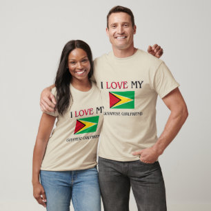 I Liebe meine guyanische Freundin T-Shirt