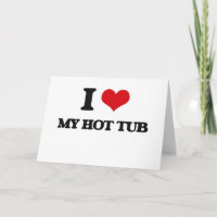 I Liebe meine heiße Wanne