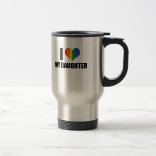 I Liebe meine homosexuelle Tochter Reisebecher