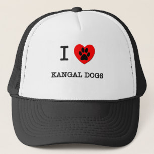 I LIEBE MEINE KANGAL HUNDE TRUCKERKAPPE