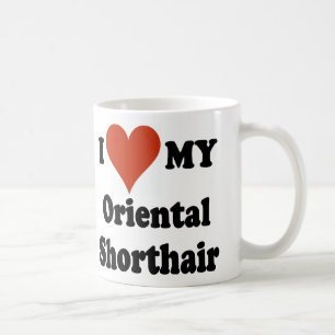 I Liebe meine Katzen-Waren Orientalen Shorthair Kaffeetasse