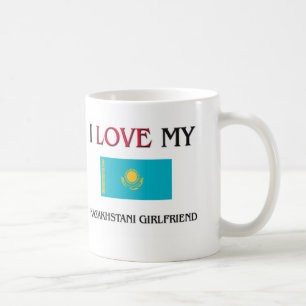 I Liebe meine Kazakhstani Freundin Kaffeetasse
