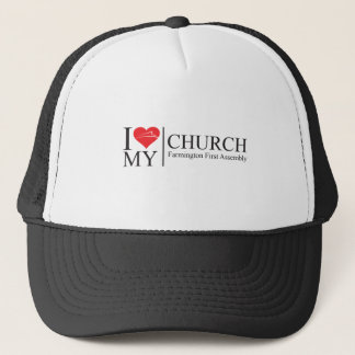 I Liebe meine Kirche Truckerkappe