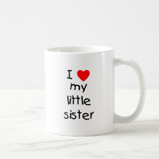 I Liebe meine kleine Schwester Kaffeetasse