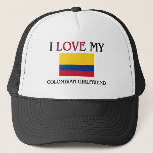 I Liebe meine kolumbianische Freundin Truckerkappe