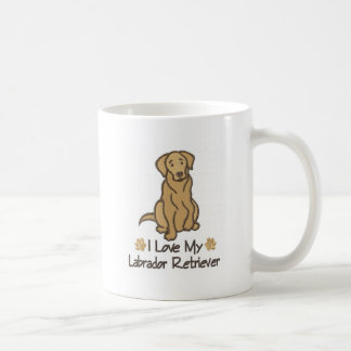 I Liebe meine Labrador-Retriever-Tasse Kaffeetasse
