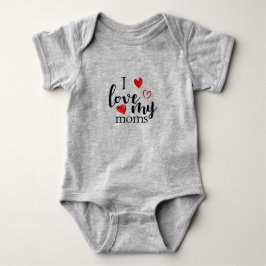 I Liebe meine Mama-Baby-Ausstattung Baby Strampler