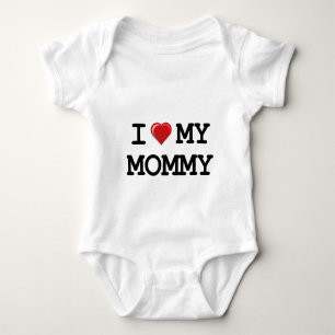 I Liebe meine Mama Baby Strampler