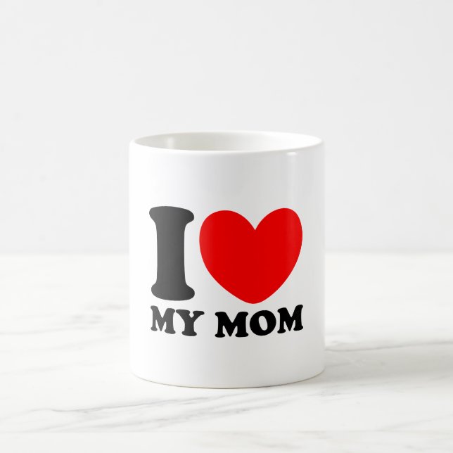 I Liebe meine Mama Kaffeetasse (Mittel)