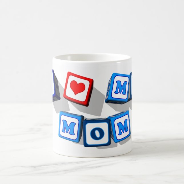 I LIEBE MEINE MAMA KAFFEETASSE (Mittel)