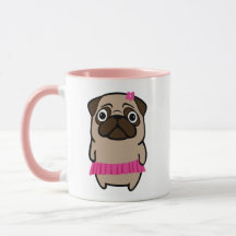 I Liebe meine Mops-Kaffee-Tasse