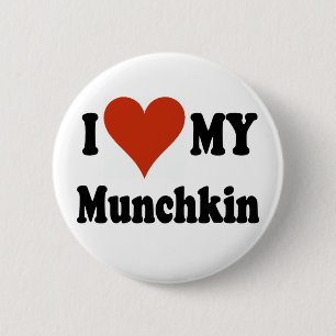 I Liebe meine Munchkin Waren Button