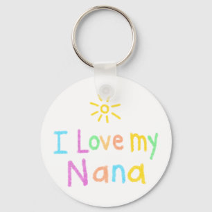 I Liebe meine Nana Schlüsselanhänger