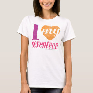 I Liebe meine Orange 17 T-Shirt