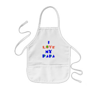 I Liebe meine PAPA Schürze