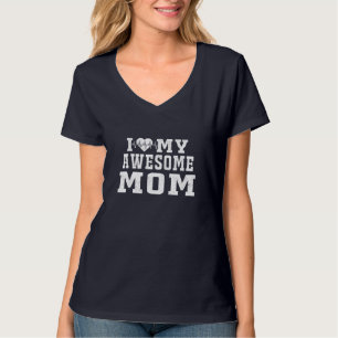 I Liebe Meine Phantastische Mama Herzschlag Valent T-Shirt