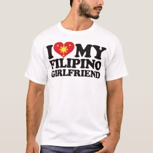 I Liebe meine philippinische Freundin T-Shirt