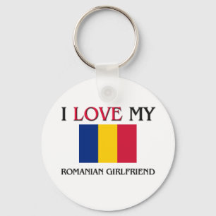 I Liebe meine rumänische Freundin Schlüsselanhänger