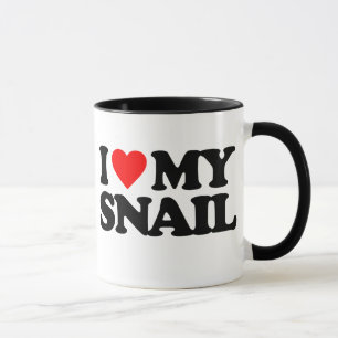 I LIEBE MEINE SCHNECKE TASSE