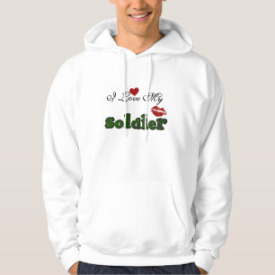 I Liebe meine Soldat-T-Shirts und Geschenke Hoodie