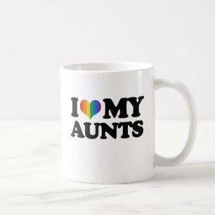 I Liebe meine Tanten Kaffeetasse