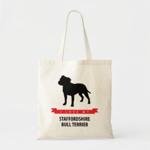 I Liebe meine Terrier-Taschen-Tasche Tragetasche