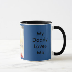 I Liebe meine Vati Babyface Tasse