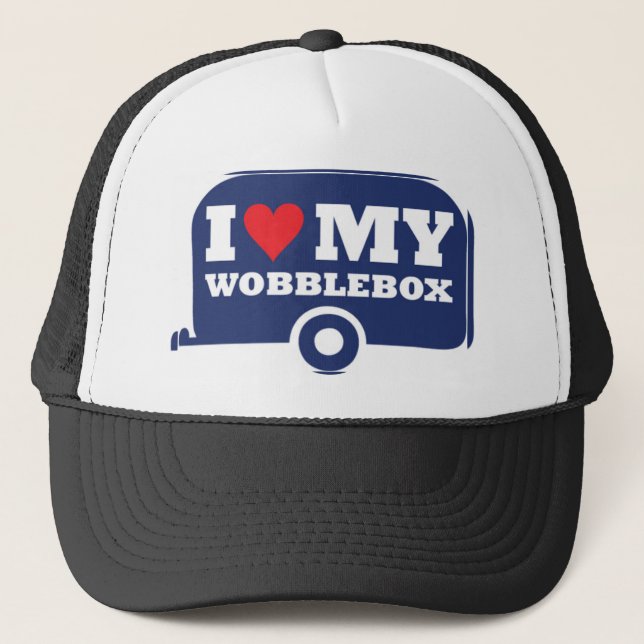 I Liebe meine Wobblebox Kappe (Vorderseite)