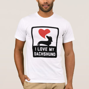I Liebe meiner Dackel T-Shirt