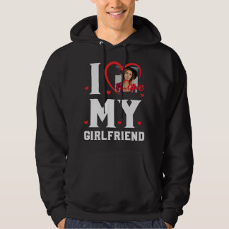 I Liebe meines GF individuell anpassbar Hoodie