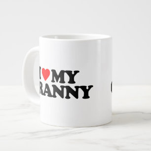 I LIEBE MEINES GRANDS Jumbo-Tasse