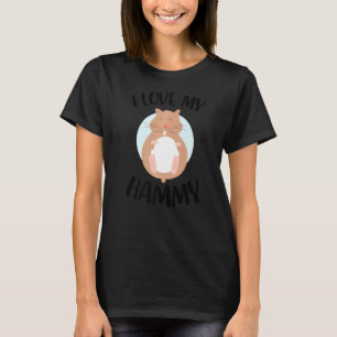 I Liebe meines Hamster Haustierbesitzers Tierzelle T-Shirt