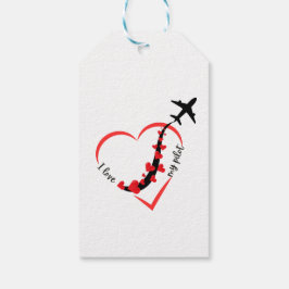 I. Liebe meines Piloten, Herzens, Luftfahrt, Flugz Geschenkanhänger