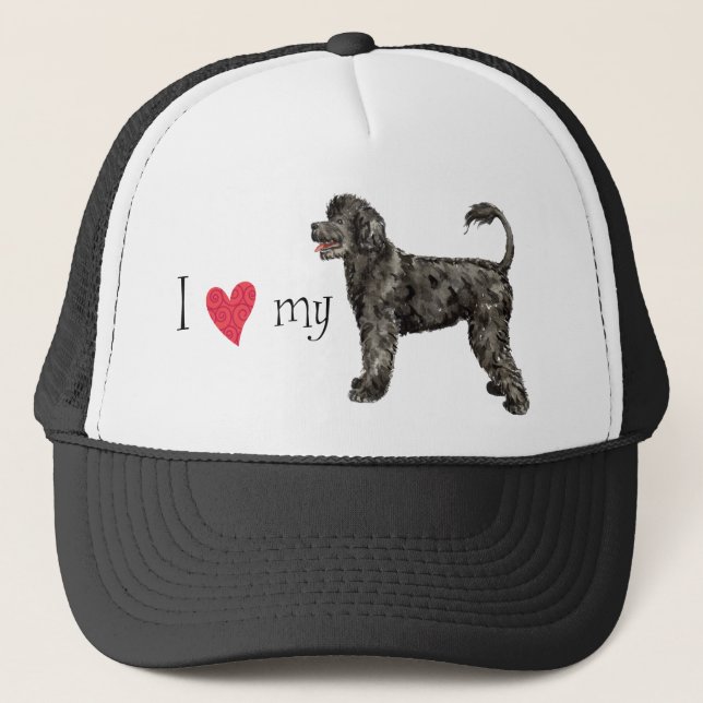 I Liebe meines PWD Truckerkappe (Vorderseite)