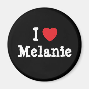I Liebe Melanie T - Shirt Magnet