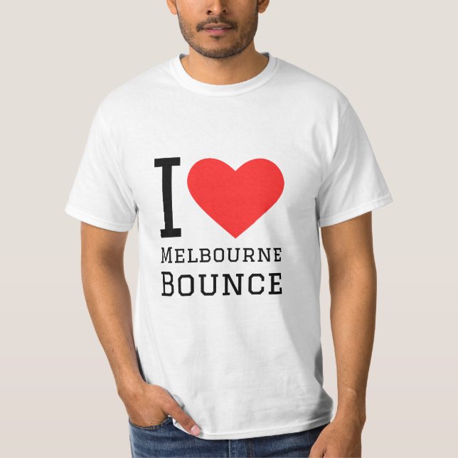 I Liebe Melbourne bounce T-Shirt (Vorderseite)