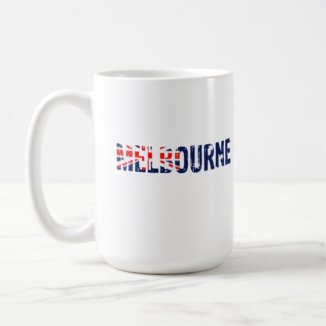 I Liebe Melbourne Kaffeetasse (Links)