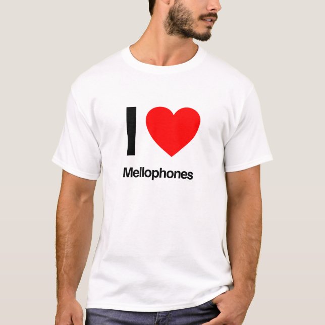 i Liebe mellophones T-Shirt (Vorderseite)