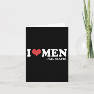 I Liebe Men-tal Health Funny Mental Health Awarene Karte