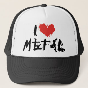 I Liebe Metal Truckerkappe