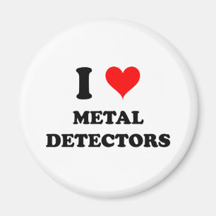 I Liebe-Metalldetektoren Magnet