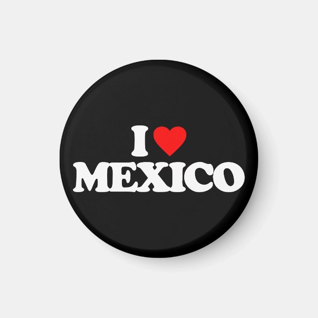 I LIEBE MEXICO MAGNET (Vorne)
