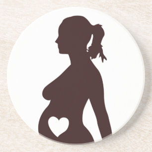 I LIEBE MEY BABY GETRÄNKEUNTERSETZER