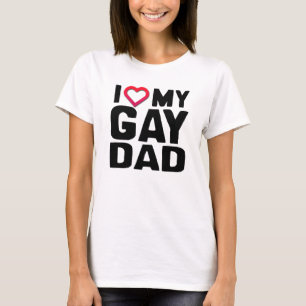I LIEBE MEY GAY VATER T-Shirt