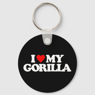 I LIEBE MEY GORILLA SCHLÜSSELANHÄNGER