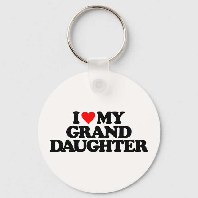 I LIEBE MEY GRANDDAUGHTER SCHLÜSSELANHÄNGER (Vorderseite)